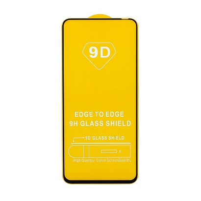 Защитное стекло Full Glass для Huawei View 30 Pro черное (Full GC) тех. пак