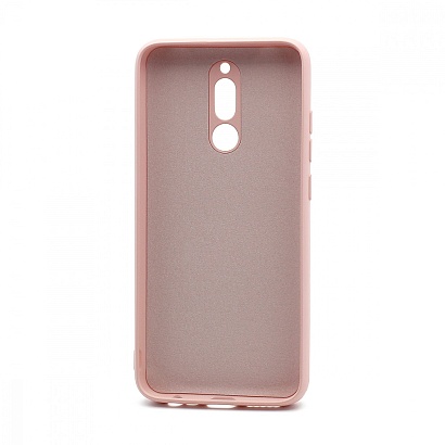 Чехол Silicone Case NEW ERA (накладка/силикон) для Xiaomi Redmi 8 светло розовый