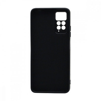 Чехол Silicone Case NEW ERA (накладка/силикон) для Xiaomi Redmi Note 11 Pro черный