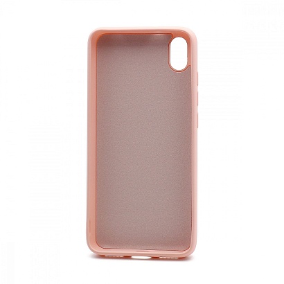 Чехол Silicone Case NEW ERA (накладка/силикон) для Xiaomi Redmi 7A светло розовый