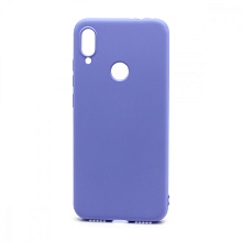 Чехол Silicone Case NEW ERA (накладка/силикон) для Xiaomi Redmi Note 7 сиреневый