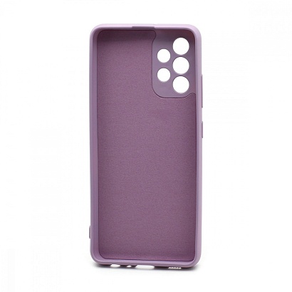Чехол Silicone Case NEW ERA (накладка/силикон) для Samsung Galaxy A32 4G сиреневый