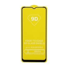 Защитное стекло Full Glass для Samsung Galaxy A20S (A207) черное (Full GC) тех. пак