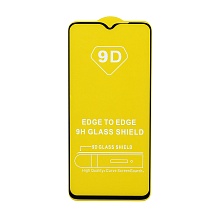 Защитное стекло Full Glass для Xiaomi Redmi Note 8 Pro черное (Full GC) тех. пак