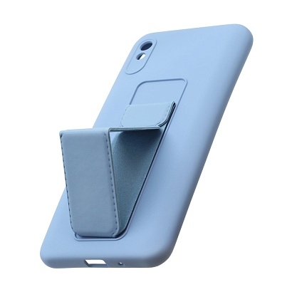 Чехол Magnetic Stend 2 для Xiaomi Redmi 9A (008) голубой