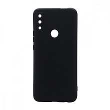 Чехол Silicone Case NEW ERA (накладка/силикон) для Huawei Honor 9X/P Smart Z черный