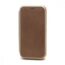 Чехол-книжка BF модельный (силикон/кожа) для Samsung Galaxy M01 розовый
