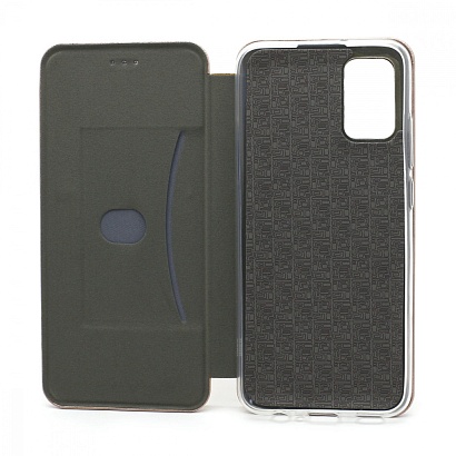 Чехол-книжка BF модельный (силикон/кожа) для Samsung Galaxy A02S/M02S розовый
