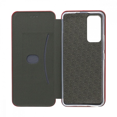 Чехол-книжка BF модельный (силикон/кожа) для Xiaomi 12 Lite красный