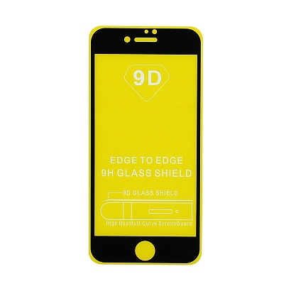 Защитное стекло Full Glass для Apple iPhone 7/8/SE 2020 черное (Full GC) тех. пак