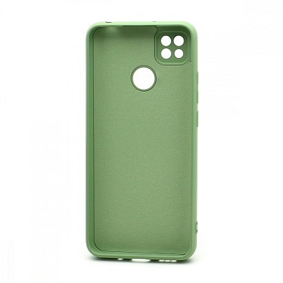 Чехол Silicone Case NEW ERA (накладка/силикон) для Xiaomi Redmi 9C/Redmi 10A зеленый