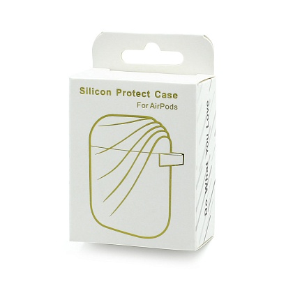 Чехол для наушников AirPods 2 Silicone Case Wolverine фигурный желтый