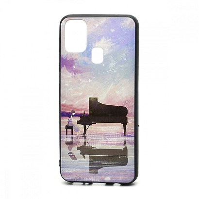 Чехол EDIVIA 3D Print (накладка/силикон-пластик) для Samsung Galaxy M31 (076)