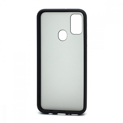Чехол Shockproof силикон-пластик для Samsung Galaxy M21/M30S черный