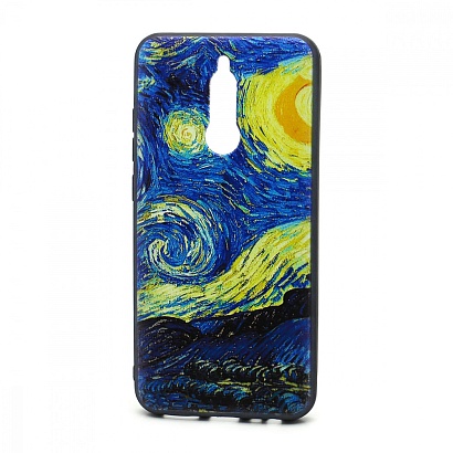 Чехол EDIVIA 3D Print (накладка/силикон-пластик) для Xiaomi Redmi 8/8A (020)