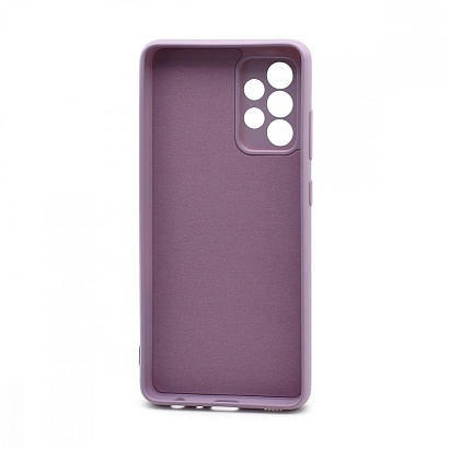 Чехол Silicone Case NEW ERA (накладка/силикон) для Samsung Galaxy A52 сиреневый