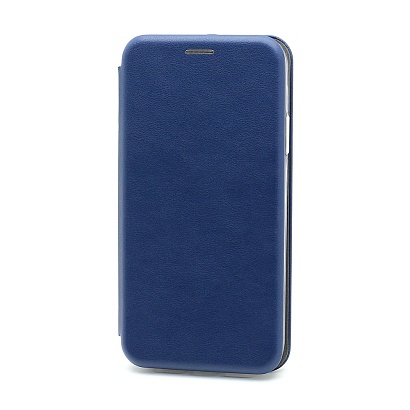 Чехол-книжка BF модельный (силикон/кожа) для Apple iPhone XR синий