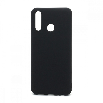 Чехол Silicone Case NEW ERA (накладка/силикон) для Vivo Y19 черный