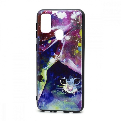 Чехол EDIVIA 3D Print (накладка/силикон-пластик) для Samsung Galaxy M21/M30S (079)