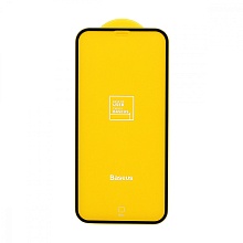 Защитное стекло BASEUS для Apple iPhone 12 Mini/5.4 черное (2 шт) (SGAPIPH54N-KA01)
