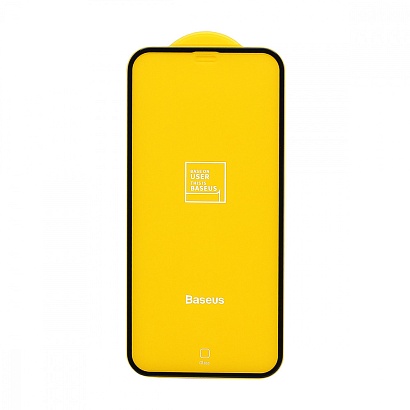 Защитное стекло BASEUS для Apple iPhone 12 Mini/5.4 черное (2 шт) (SGAPIPH54N-KA01)