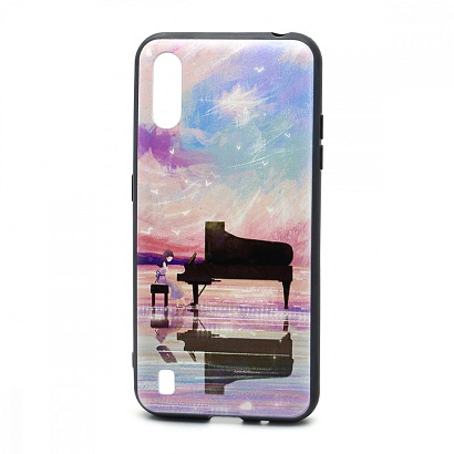 Чехол EDIVIA 3D Print (накладка/силикон-пластик) для Samsung Galaxy M01 (076)