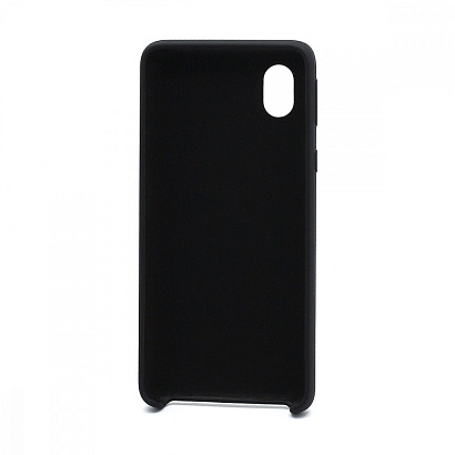 Чехол Silicone Cover Color для Samsung Galaxy A01 Core/M01 Core (003) черный