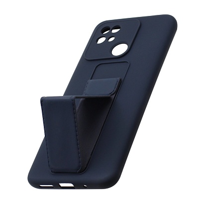 Чехол Magnetic Stend 2 для Xiaomi Redmi 10C (010) синий
