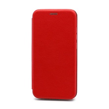 Чехол-книжка BF модельный (силикон/кожа) для Xiaomi Redmi 8A красный