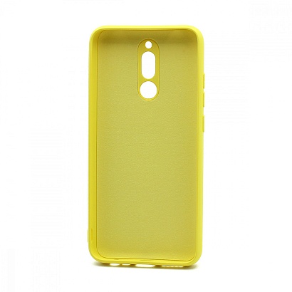 Чехол Silicone Case NEW ERA (накладка/силикон) для Xiaomi Redmi 8 желтый
