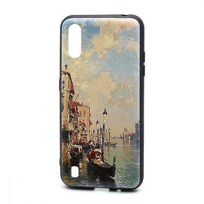 Чехол EDIVIA 3D Print (накладка/силикон-пластик) для Samsung Galaxy M01 (064)