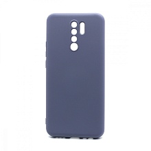 Чехол Silicone Case NEW ERA (накладка/силикон) для Xiaomi Redmi 9 серый