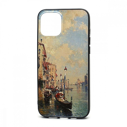 Чехол EDIVIA 3D Print (накладка/силикон-пластик) для iPhone 12 Pro Max/6.7 (064)
