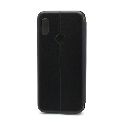 Чехол-книжка BF модельный (силикон/кожа) для Huawei Honor 8A/Y6 2019/Y6 Prime 2019 черный