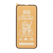 Защитная пленка Ceramic для Apple iPhone 13 Pro Max/14 Plus/6.7 матовая тех. пак