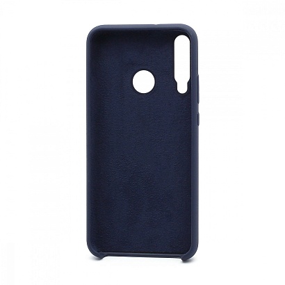 Чехол Silicone Cover Color для Huawei Honor 9C/P40 Lite E (008) темно синий