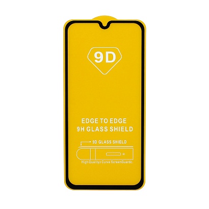 Защитное стекло Full Glass для Samsung Galaxy A40 (A405) черное (Full GC) тех. пак