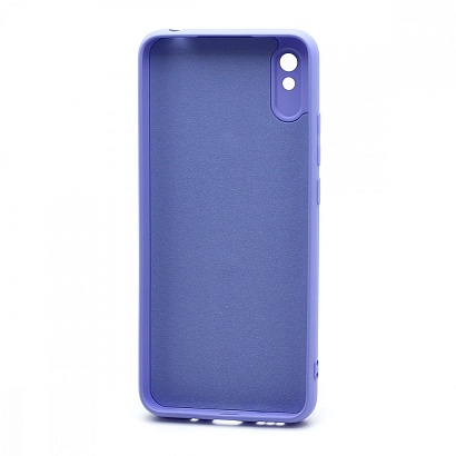 Чехол Silicone Case NEW ERA (накладка/силикон) для Xiaomi Redmi 9A сиреневый
