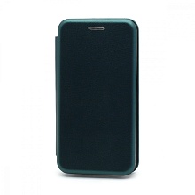 Чехол-книжка BF модельный (силикон/кожа) для Apple iPhone 12 mini/5.4 зелёный