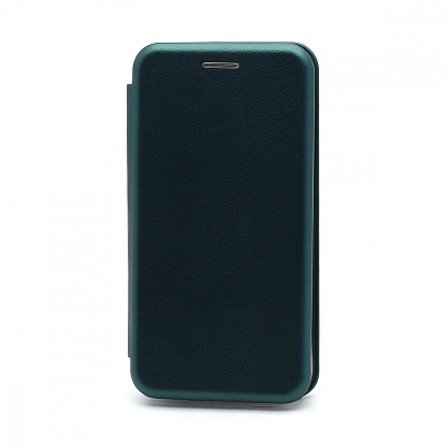 Чехол-книжка BF модельный (силикон/кожа) для Apple iPhone 12 mini/5.4 зелёный
