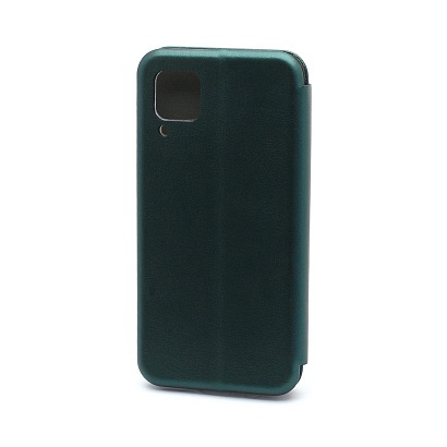 Чехол-книжка BF модельный (силикон/кожа) для Huawei P40 Lite зеленый