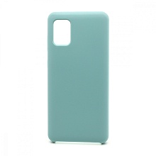 Чехол Silicone Cover Color для Samsung Galaxy A31 (002) бирюзовый