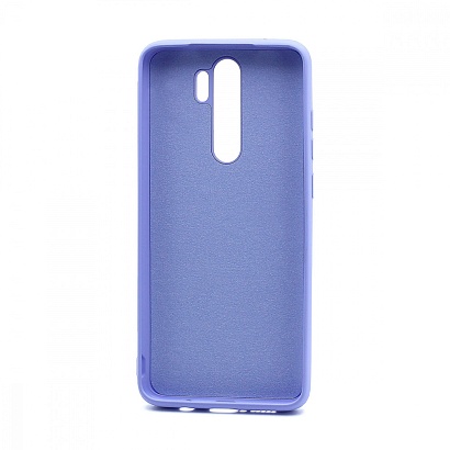 Чехол Silicone Case NEW ERA (накладка/силикон) для Xiaomi Redmi Note 8 Pro сиреневый