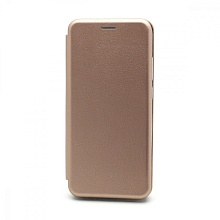 Чехол-книжка BF модельный (силикон/кожа) для Samsung Galaxy A02S/M02S розовый