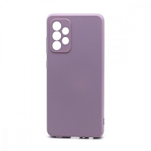 Чехол Silicone Case NEW ERA (накладка/силикон) для Samsung Galaxy A52 сиреневый