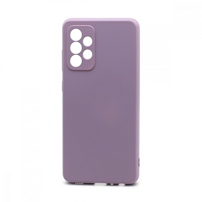 Чехол Silicone Case NEW ERA (накладка/силикон) для Samsung Galaxy A52 сиреневый