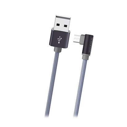 Кабель USB - Micro USB Borofone BX26 "Express" (2.4А, 100см) серый