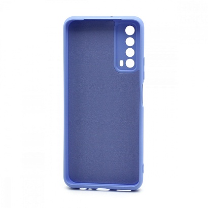 Чехол Silicone Case NEW ERA (накладка/силикон) для Huawei P Smart 2021/Y7a голубой