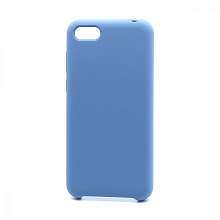 Чехол Silicone Cover Color для Huawei Honor 7A/Y5 2018 (010) синий
