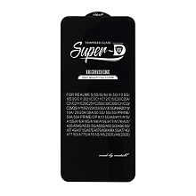 Защитное стекло MTB Super-D для Realme C21Y/C25S/C25Y/C30/C31/C33/C35/Oppo A17/A17k черное тех. пак